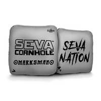 SEVA Cornhole - Marksman - Broadcast Edition - Set of 4 Cornhole bags