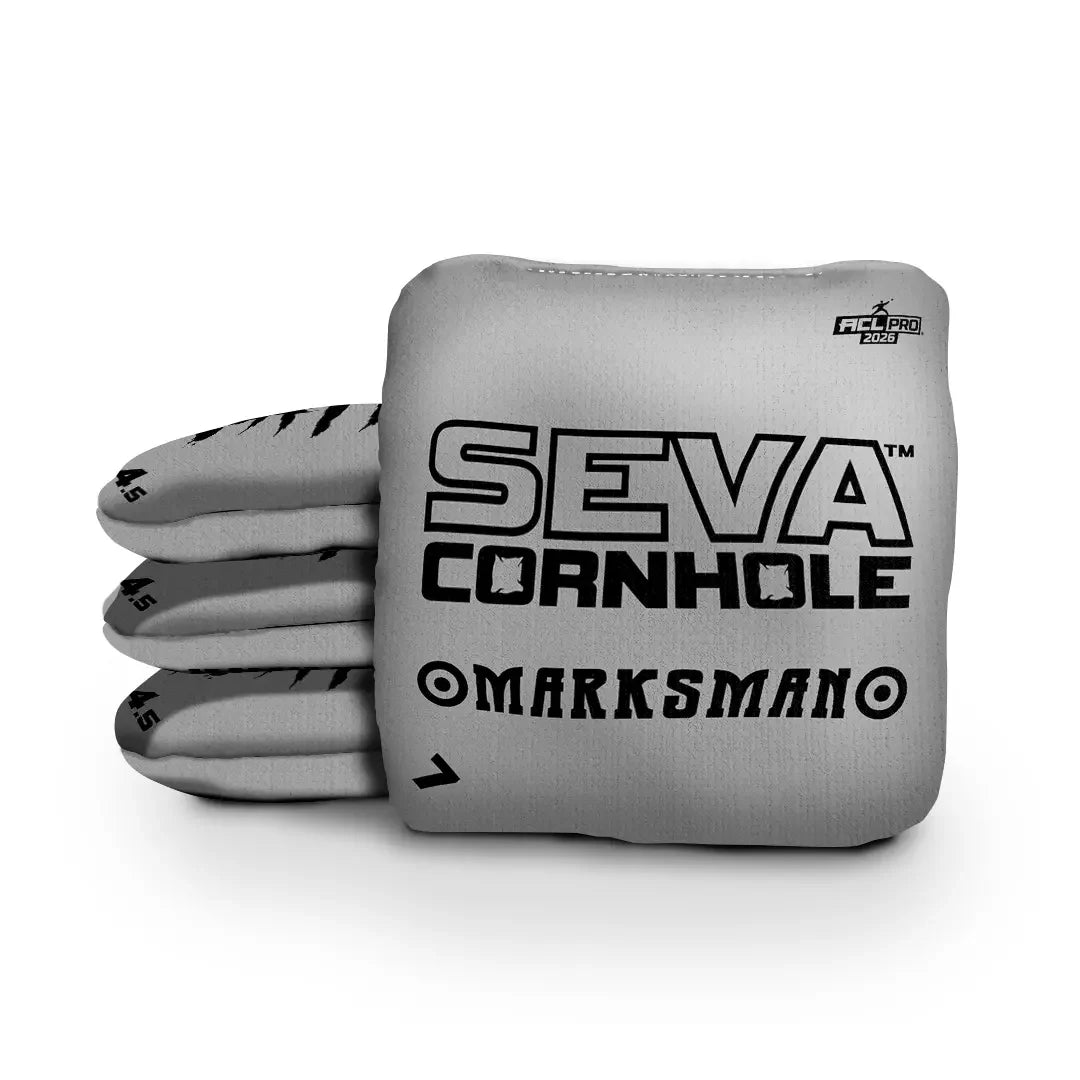 SEVA Cornhole - Marksman - Broadcast Edition - Set of 4 Cornhole bags