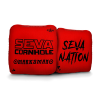 SEVA Cornhole - Marksman - Broadcast Edition - Set of 4 Cornhole bags