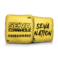 SEVA Cornhole - Marksman - Broadcast Edition - Set of 4 Cornhole bags