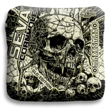 SEVA Cornhole - Halloween Special GLO Edition - Set of 4 Cornhole bags