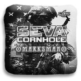 SEVA Cornhole - Marksman - Soldier - Set of 4 Cornhole Bags