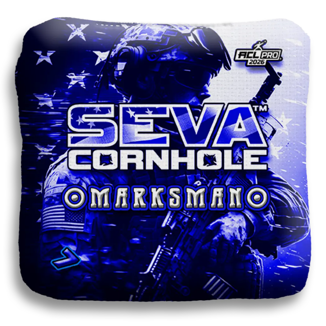 SEVA Cornhole - Marksman - Soldier - Set of 4 Cornhole Bags