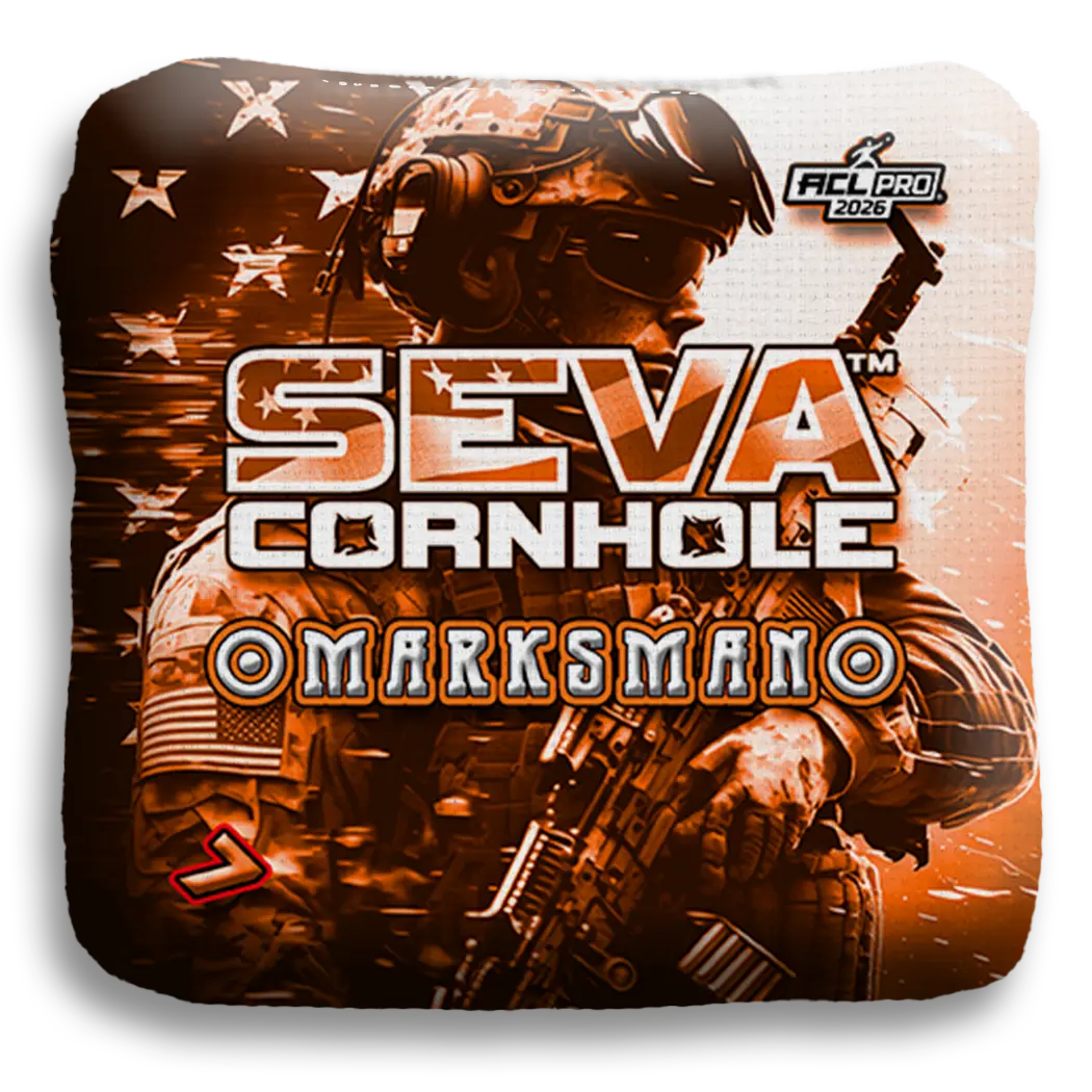 SEVA Cornhole - Marksman - Soldier - Set of 4 Cornhole Bags