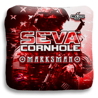 SEVA Cornhole - Marksman - Soldier - Set of 4 Cornhole Bags