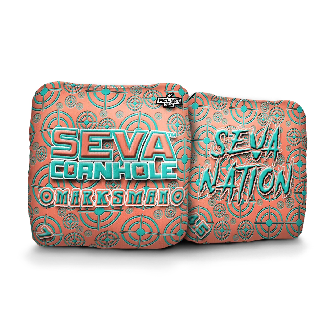 SEVA Cornhole - Marksman - Target - Set of 4 Bags