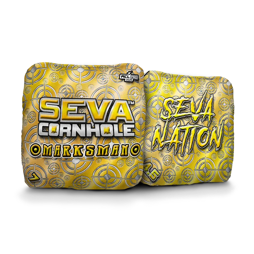 SEVA Cornhole - Marksman - Target - Set of 4 Bags