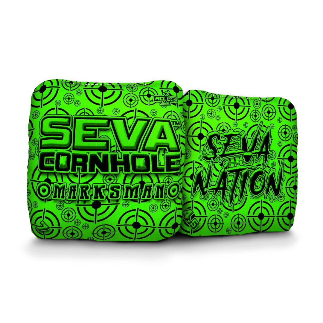 SEVA Cornhole - Marksman - Target - Set of 4 Bags