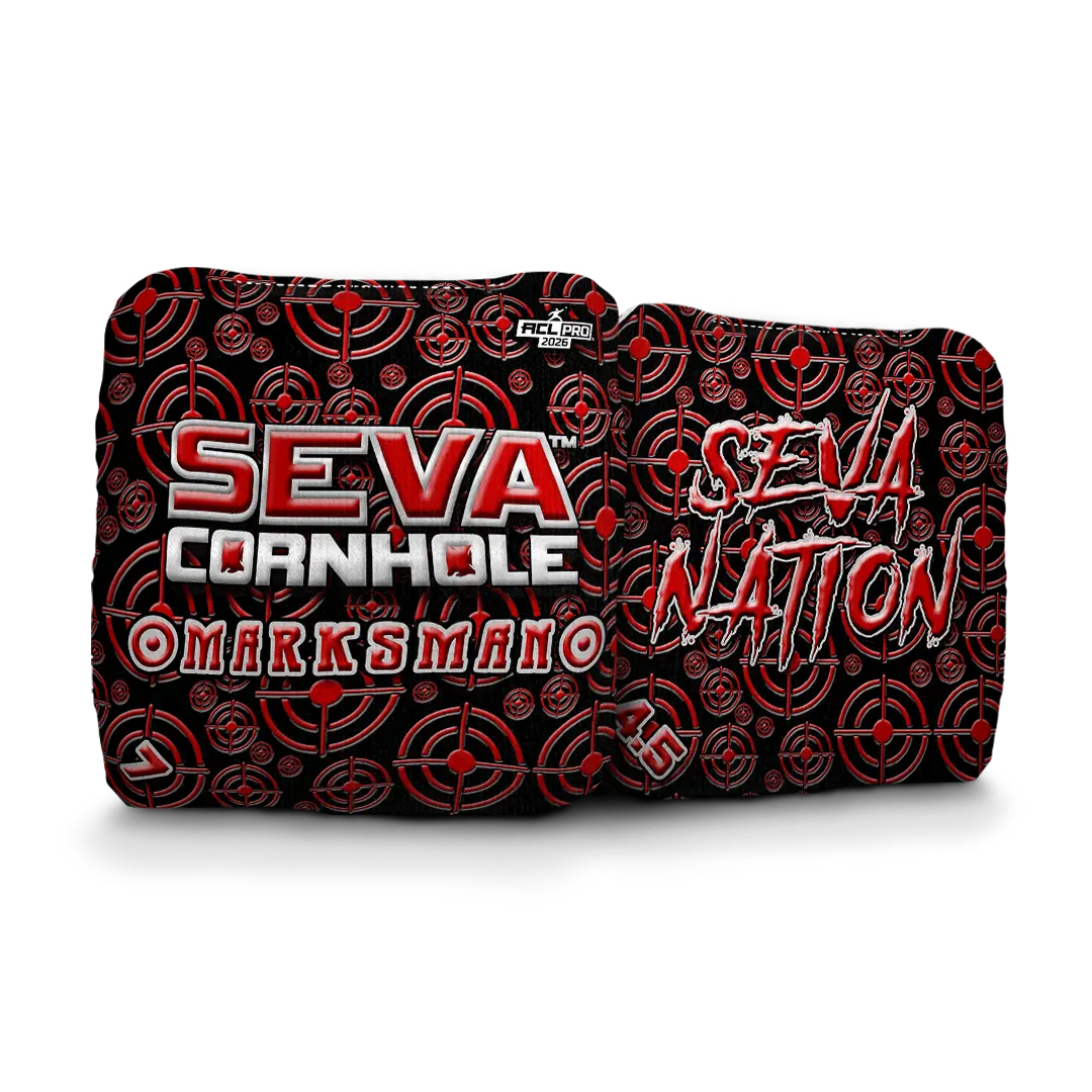SEVA Cornhole - Marksman - Target - Set of 4 Bags