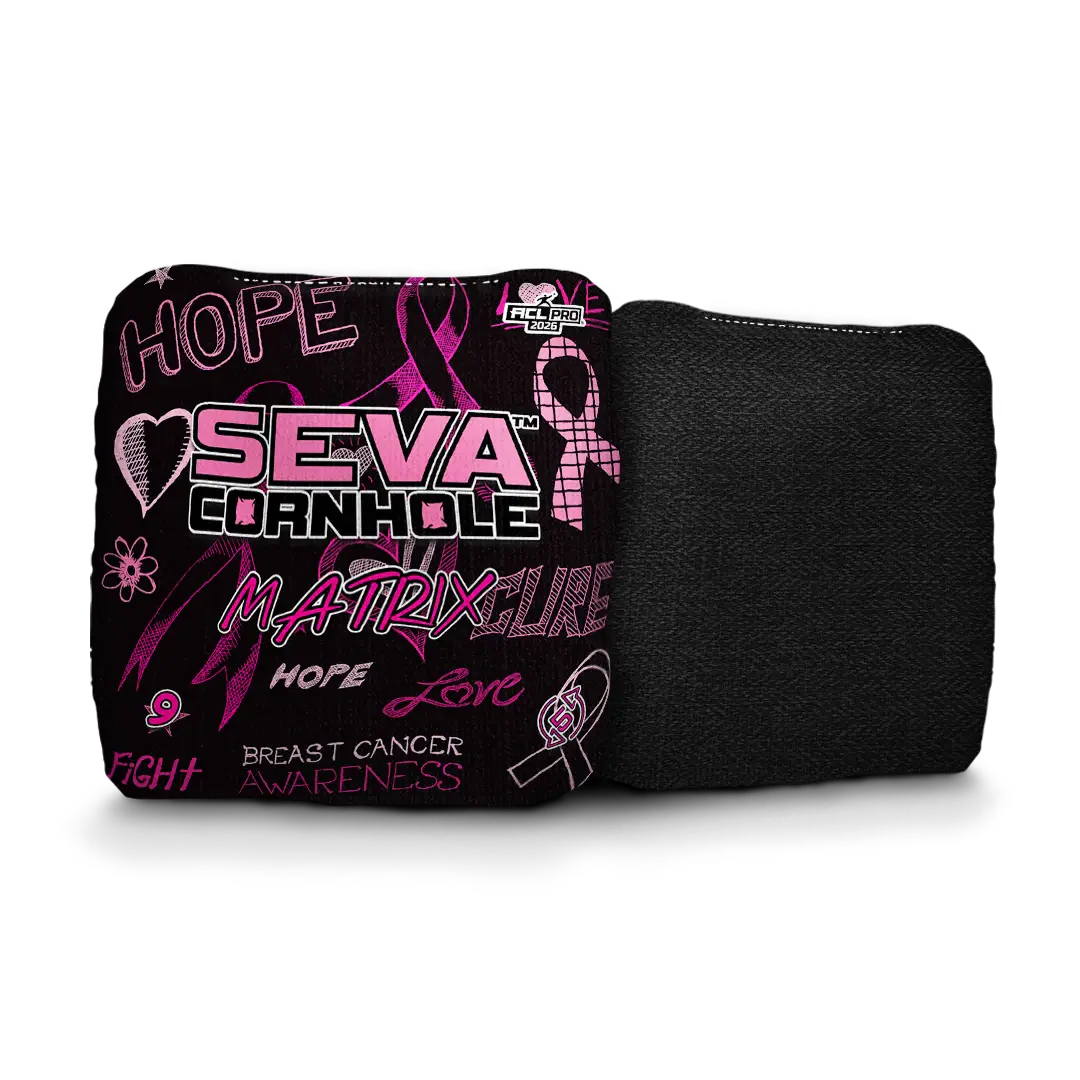 SEVA Cornhole - Breast Cancer Awareness Special Edition - Set of 4 Cornhole bags