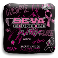 SEVA Cornhole - Breast Cancer Awareness Special Edition - Set of 4 Cornhole bags