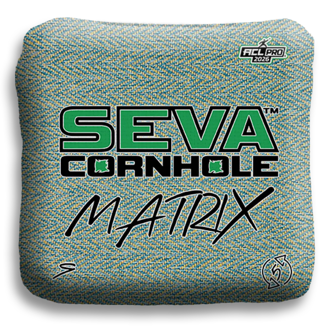 SEVA Cornhole - Matrix Broadcast Approved Edition - Set of 4 Cornhole bags