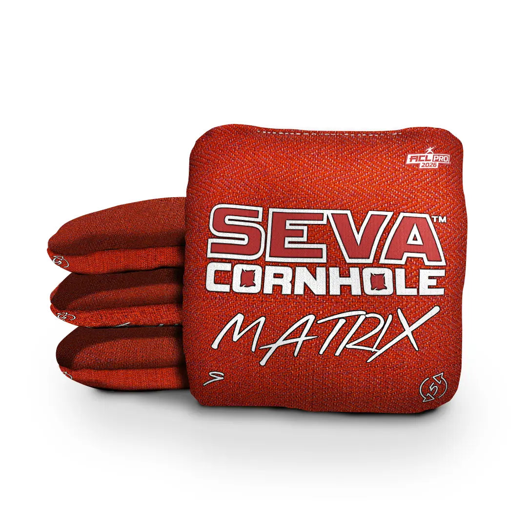 SEVA Cornhole - Matrix Broadcast Approved Edition - Set of 4 Cornhole bags