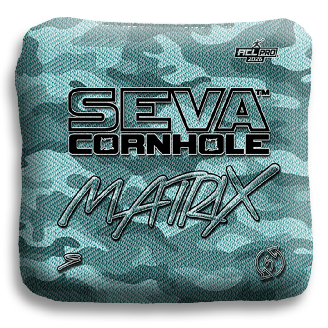 SEVA Cornhole - Matrix - Camo - Set of 4 Cornhole Bags
