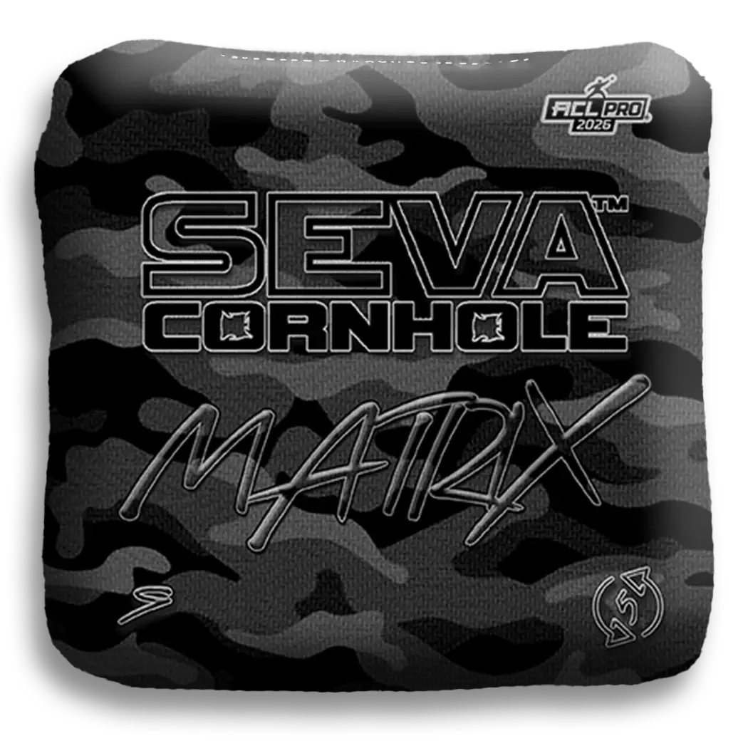 SEVA Cornhole - Matrix - Camo - Set of 4 Cornhole Bags