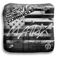 SEVA Cornhole - Matrix - Flag - Set of 4 bags