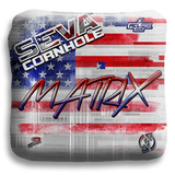 SEVA Cornhole - Matrix - Flag - Set of 4 bags