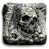 SEVA Cornhole - Halloween Special GLO Edition - Set of 4 Cornhole bags