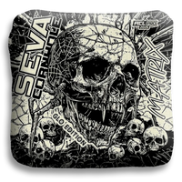 SEVA Cornhole - Halloween Special GLO Edition - Set of 4 Cornhole bags