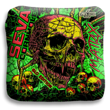 SEVA Cornhole - Halloween Special GLO Edition - Set of 4 Cornhole bags