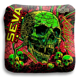 SEVA Cornhole - Halloween Special GLO Edition - Set of 4 Cornhole bags