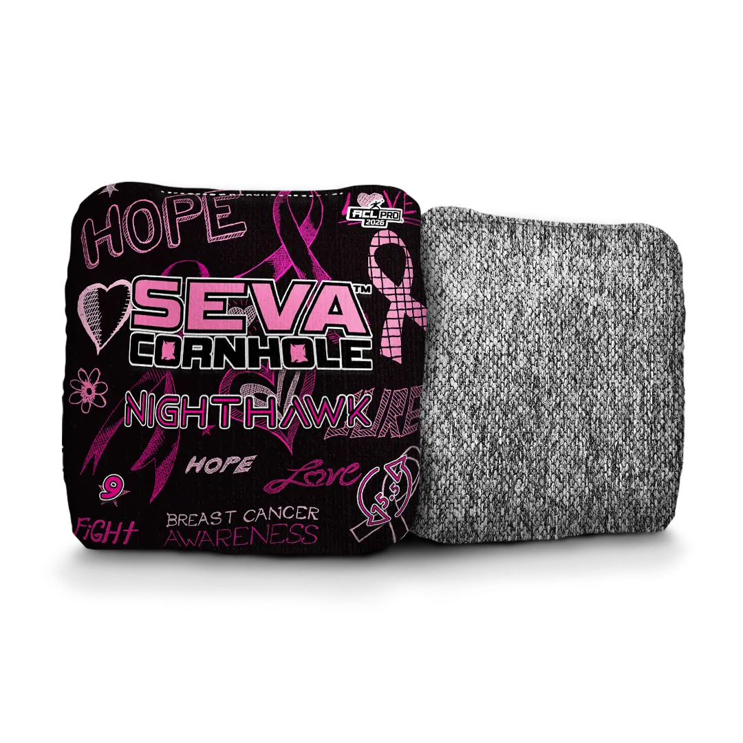 SEVA Cornhole - Breast Cancer Awareness Special Edition - Set of 4 Cornhole bags