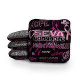 SEVA Cornhole - Breast Cancer Awareness Special Edition - Set of 4 Cornhole bags