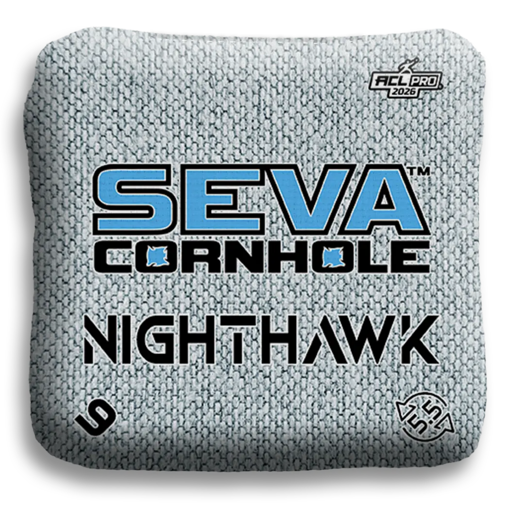 SEVA Cornhole - NightHawk - Broadcast Approved Edition - Set of 4 Cornhole bags