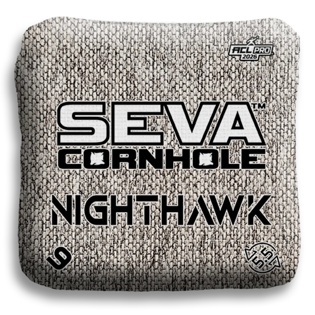 SEVA Cornhole - NightHawk - Broadcast Approved Edition - Set of 4 Cornhole bags