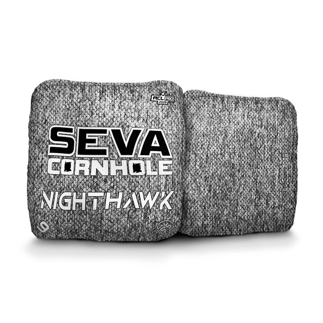 SEVA Cornhole - NightHawk - Broadcast Approved Edition - Set of 4 Cornhole bags