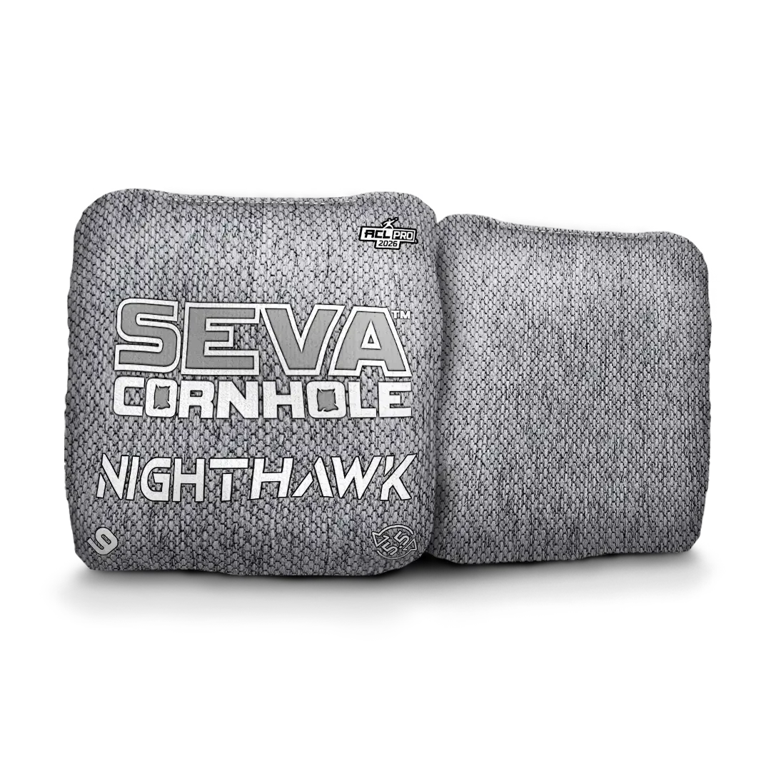 SEVA Cornhole - NightHawk - Broadcast Approved Edition - Set of 4 Cornhole bags