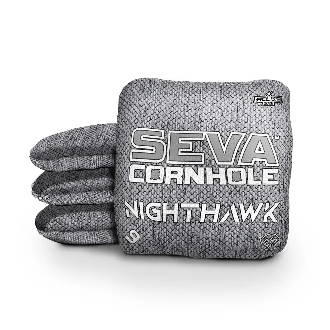 SEVA Cornhole - NightHawk - Broadcast Approved Edition - Set of 4 Cornhole bags
