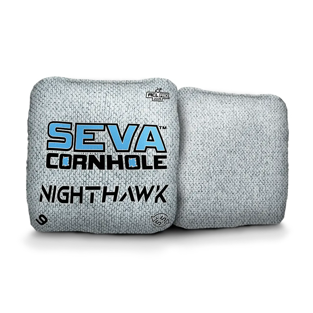 SEVA Cornhole - NightHawk - Broadcast Approved Edition - Set of 4 Cornhole bags