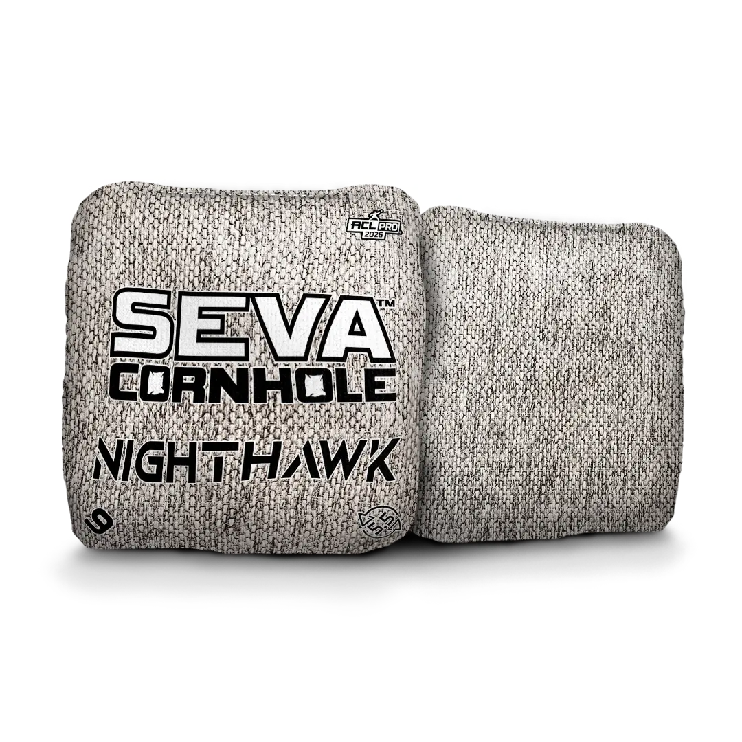 SEVA Cornhole - NightHawk - Broadcast Approved Edition - Set of 4 Cornhole bags