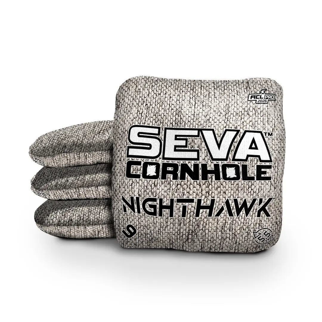 SEVA Cornhole - NightHawk - Broadcast Approved Edition - Set of 4 Cornhole bags