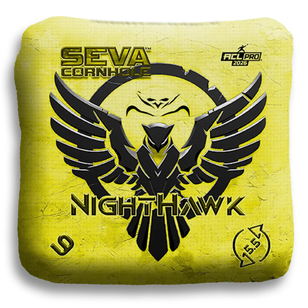 SEVA Cornhole - NightHawk Emblem Edition - Set of 4 Cornhole bags