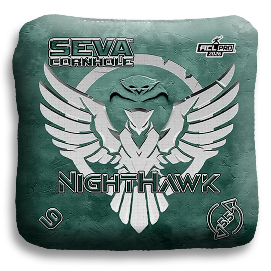 SEVA Cornhole - NightHawk Emblem Edition - Set of 4 Cornhole bags