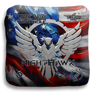 SEVA Cornhole - NightHawk Emblem Edition - Set of 4 Cornhole bags