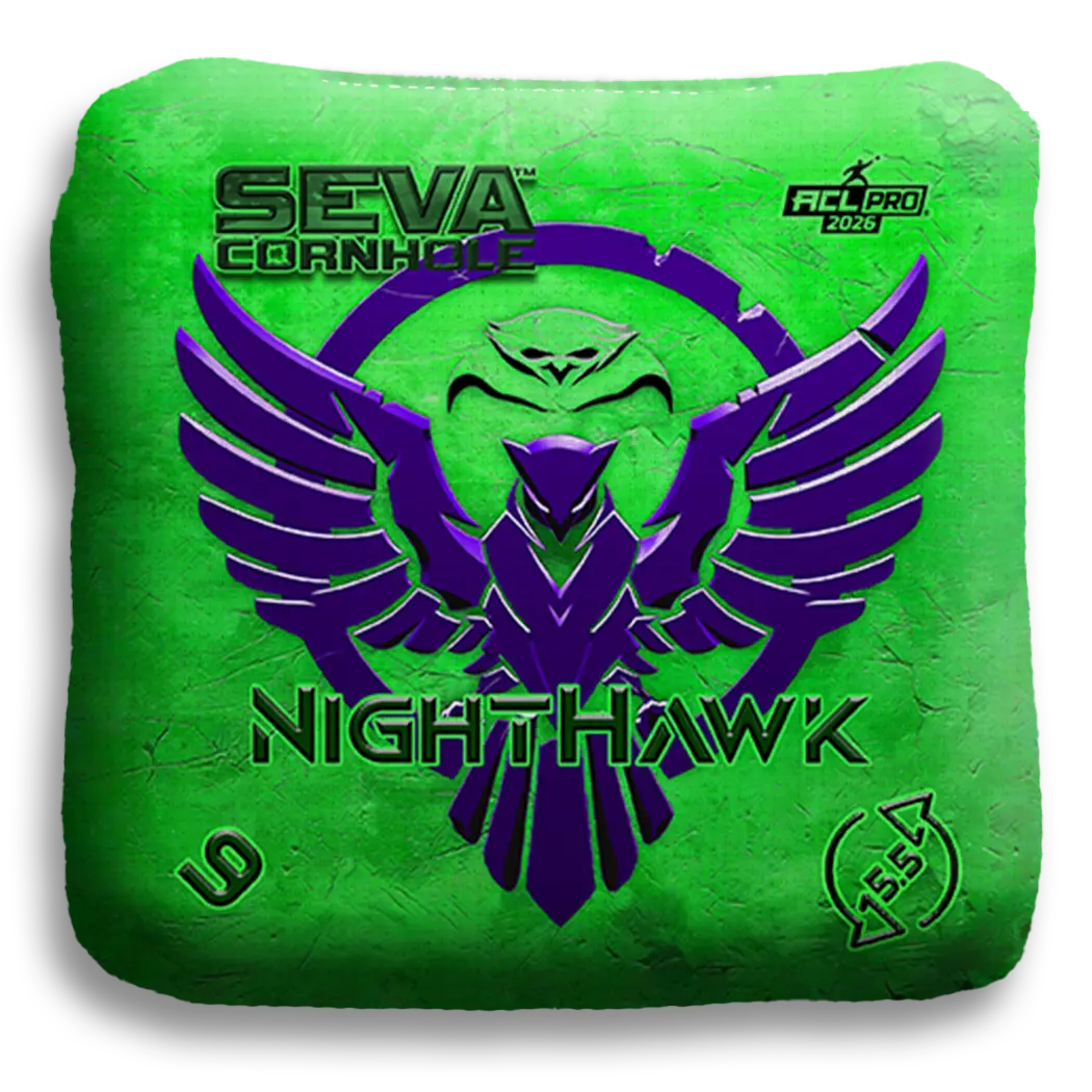 SEVA Cornhole - NightHawk Emblem Edition - Set of 4 Cornhole bags