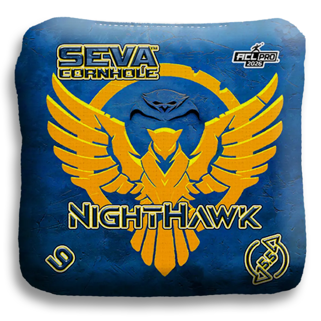 SEVA Cornhole - NightHawk Emblem Edition - Set of 4 Cornhole bags