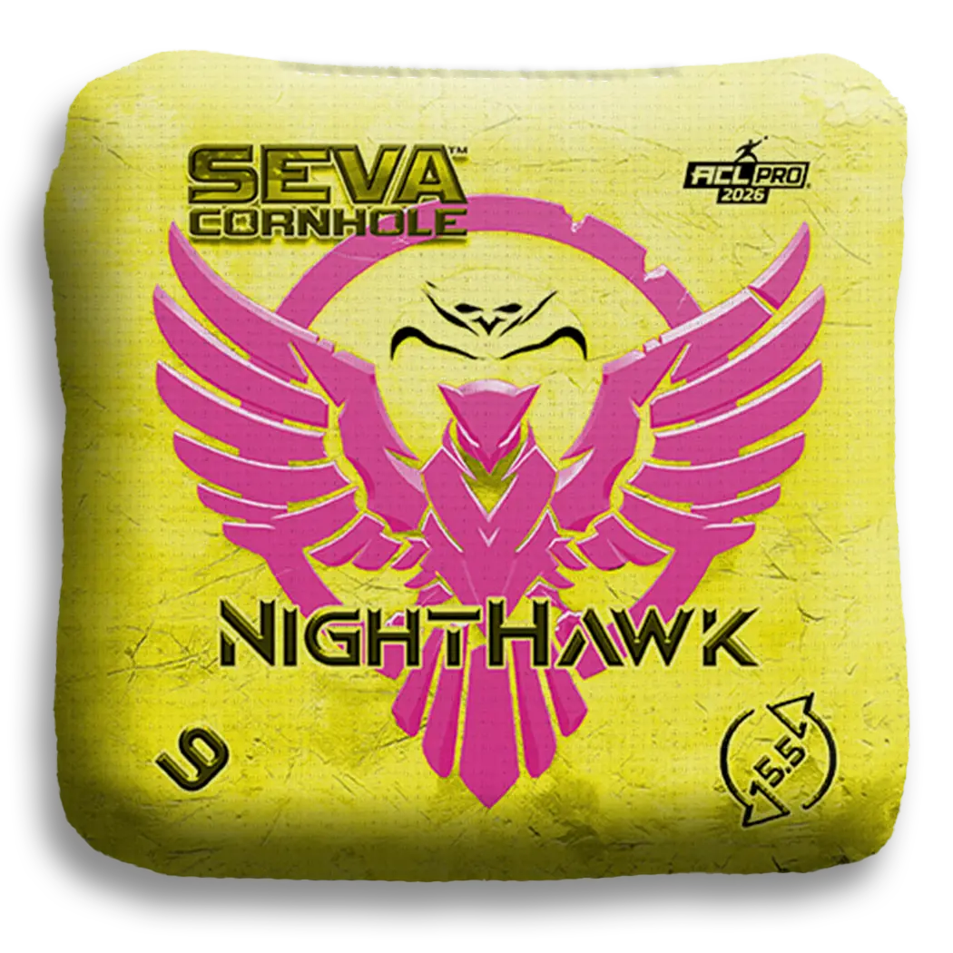SEVA Cornhole - NightHawk Emblem Edition - Set of 4 Cornhole bags