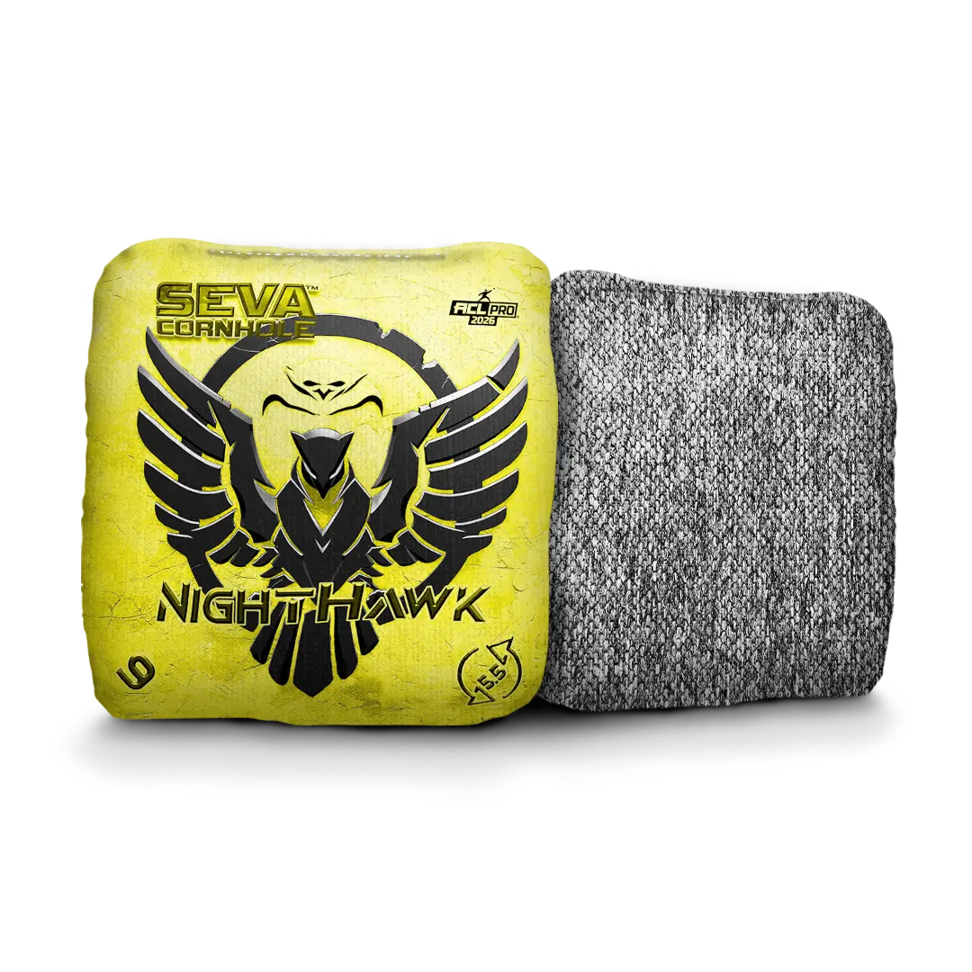 SEVA Cornhole - NightHawk Emblem Edition - Set of 4 Cornhole bags