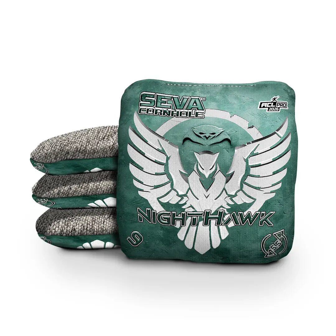 SEVA Cornhole - NightHawk Emblem Edition - Set of 4 Cornhole bags