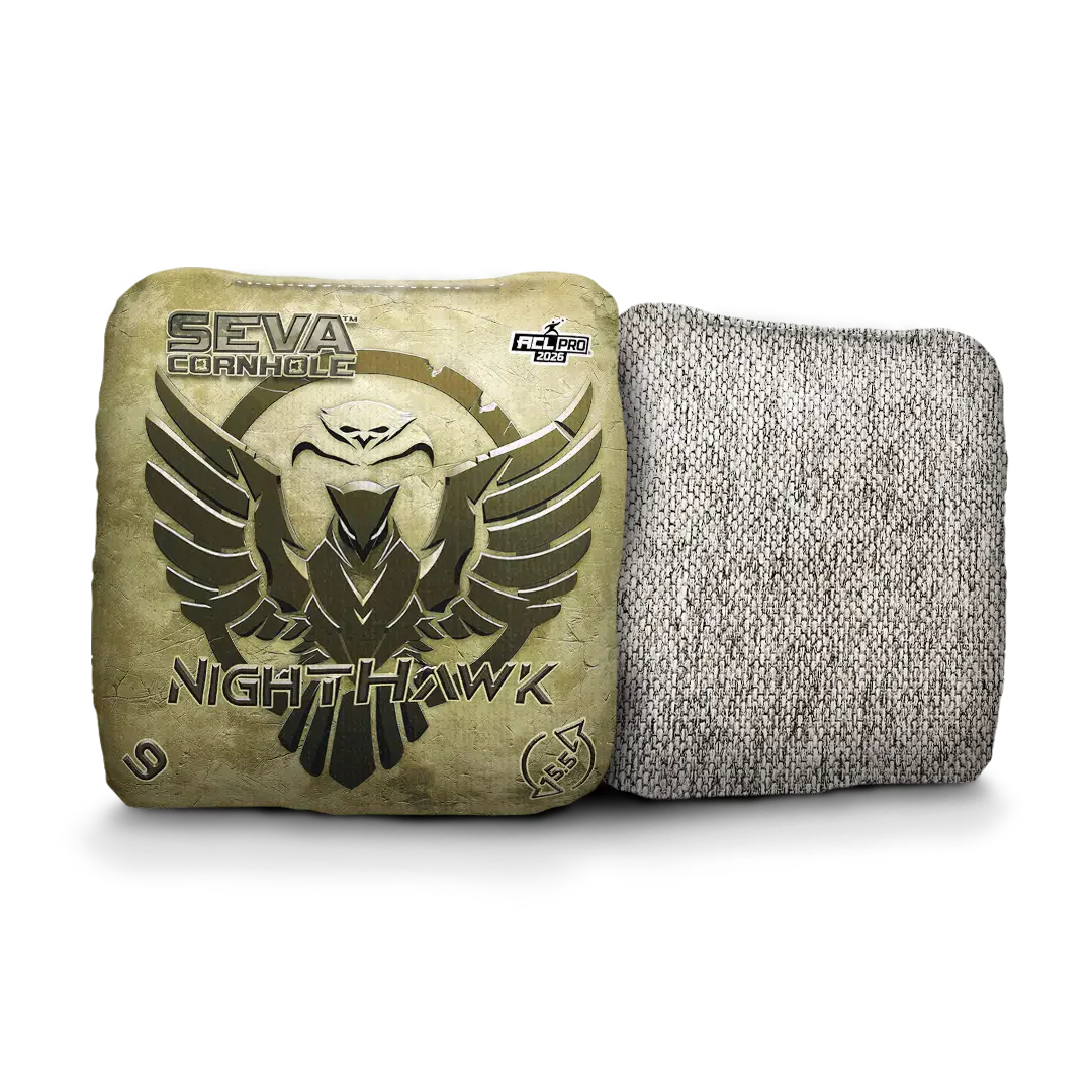 SEVA Cornhole - NightHawk Emblem Edition - Set of 4 Cornhole bags