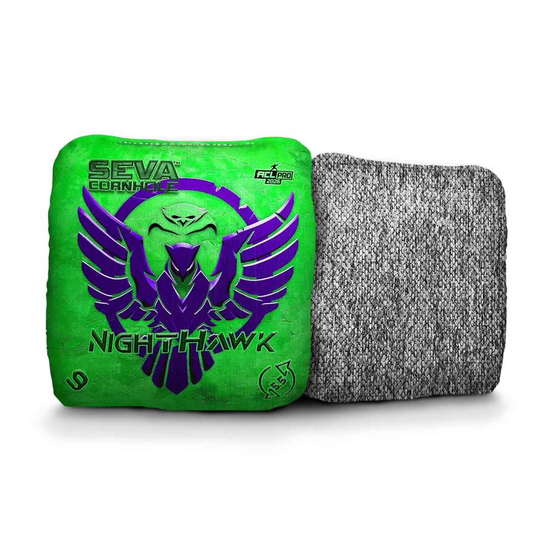 SEVA Cornhole - NightHawk Emblem Edition - Set of 4 Cornhole bags