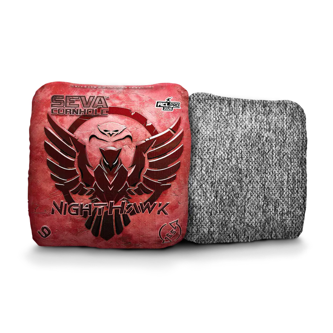 SEVA Cornhole - NightHawk Emblem Edition - Set of 4 Cornhole bags