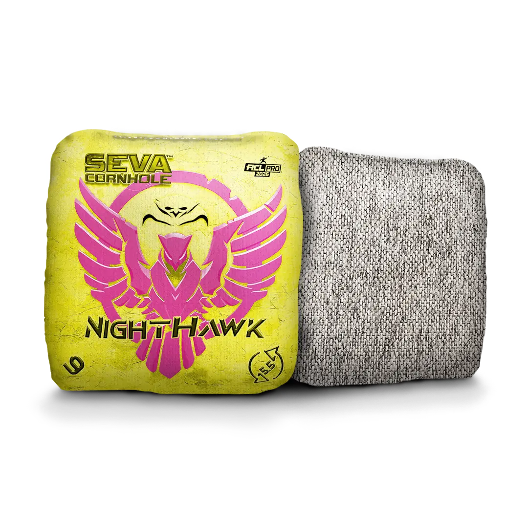 SEVA Cornhole - NightHawk Emblem Edition - Set of 4 Cornhole bags