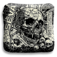 SEVA Cornhole - Halloween Special GLO Edition - Set of 4 Cornhole bags