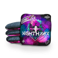 SEVA Cornhole - NightHawk Hawk Head Edition - Set of 4 Cornhole bags