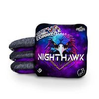 SEVA Cornhole - NightHawk Hawk Head Edition - Set of 4 Cornhole bags